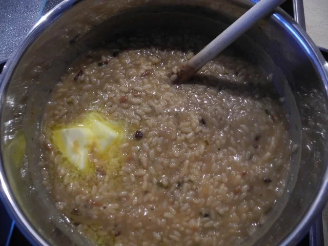 Risotto mit Steinpilzen - Risotto ai funghi - Rezept - Bild Nr. 2