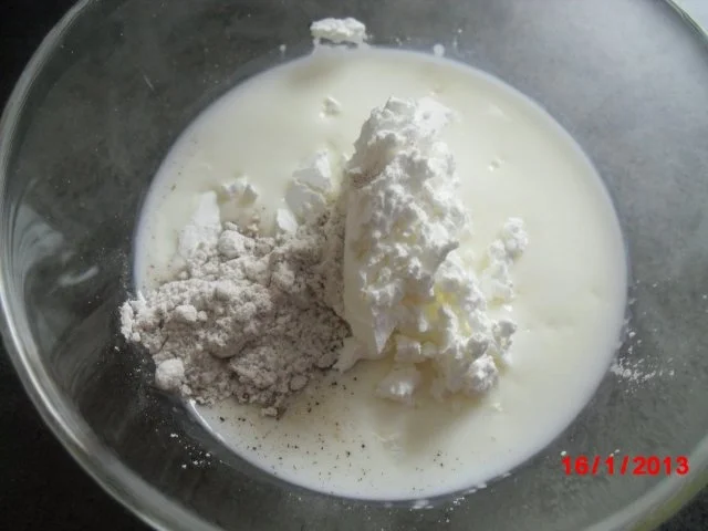 Apfelkuchen mit Cremepudding, - Rezept - Bild Nr. 3