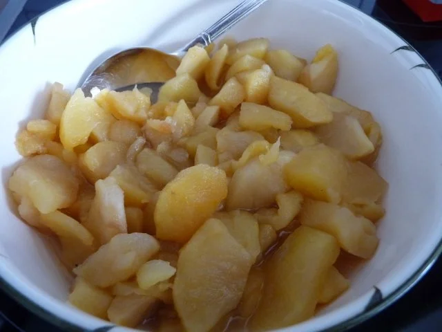 Beilage : Apfelspalten mit Reissirup - Rezept - Bild Nr. 2