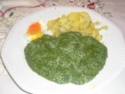 Mangold mit dem Blubb - Rezept