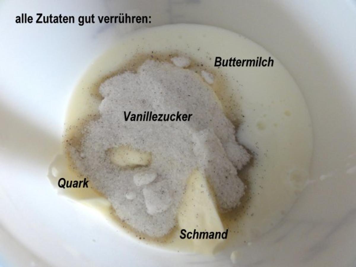 Dessert:   HEIDELBEER-SCHMANDCREME - Rezept - Bild Nr. 3