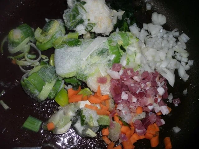 Rezept: Spaghetti mit Wurzelgemüse Bild Nr. 3 Spaghetti mit Wurzelgemüse - Rezept - Bild Nr. 3