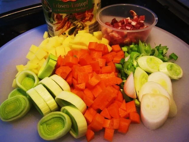 Rezept: Erbsensuppe "Camperglück" ... Bild Nr. 3 Erbsensuppe "Camperglück" ... - Rezept - Bild Nr. 3