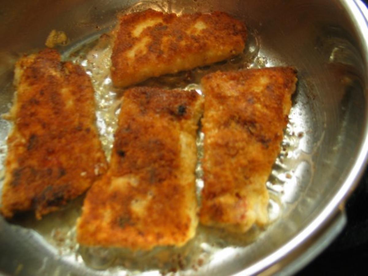Fisch: Tomaten-Seelachsfilet mit einem Salbei-Sahne-Sößchen - Rezept - Bild Nr. 6