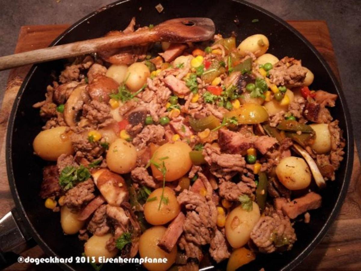 Bilder für 1Pfannengericht: Steyrer Eisenherrnpfandl - Rezept