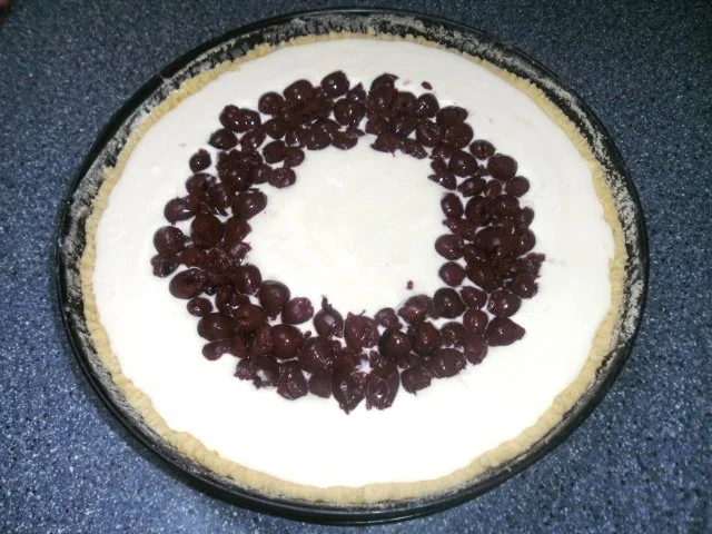 Käsekuchen mit Sauerkirschen - Rezept - Bild Nr. 2