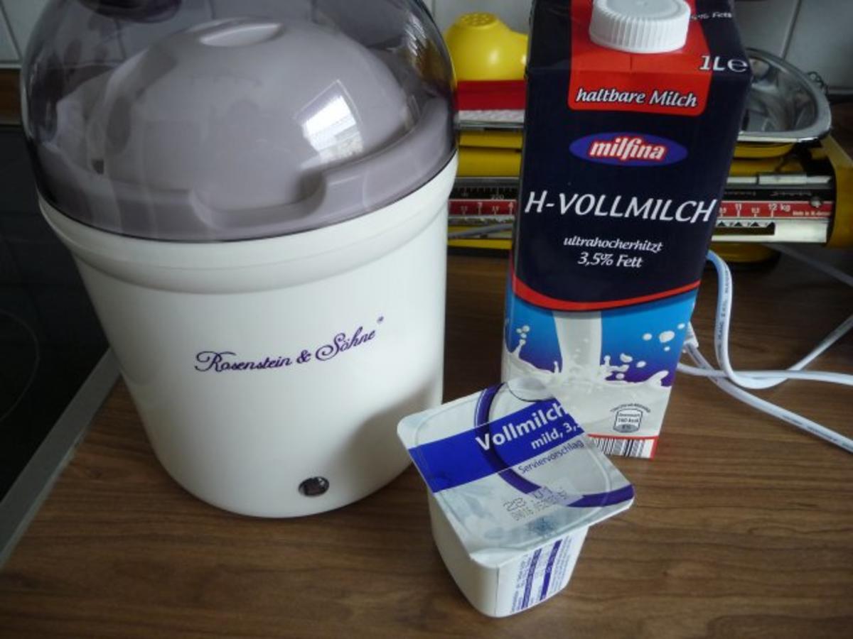 Bilder für Selbstgemachter Joghurt für mein Frühstücksmüsli - Rezept