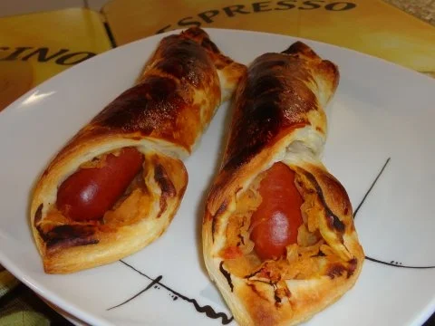 Emmentalerli im Sauerkrautteig - Rezept