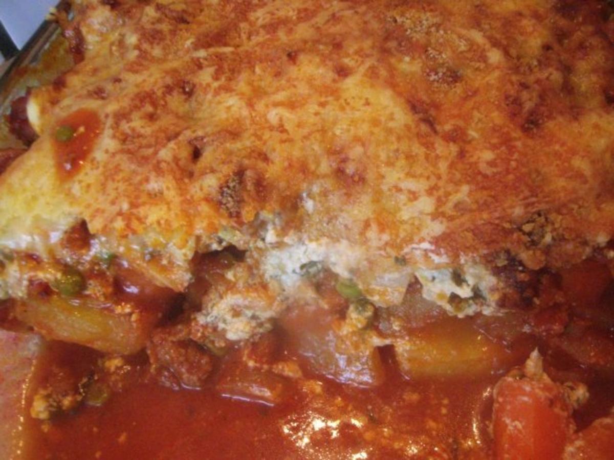 Kartoffeln - Möhren - Bolognese-Schichtgratin.... - Rezept - Bild Nr. 11