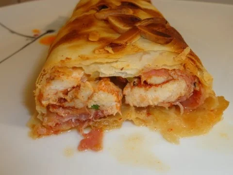 Hühnchenstrudel - Rezept