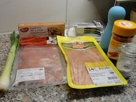 Hühnchenstrudel - Rezept - Bild Nr. 2