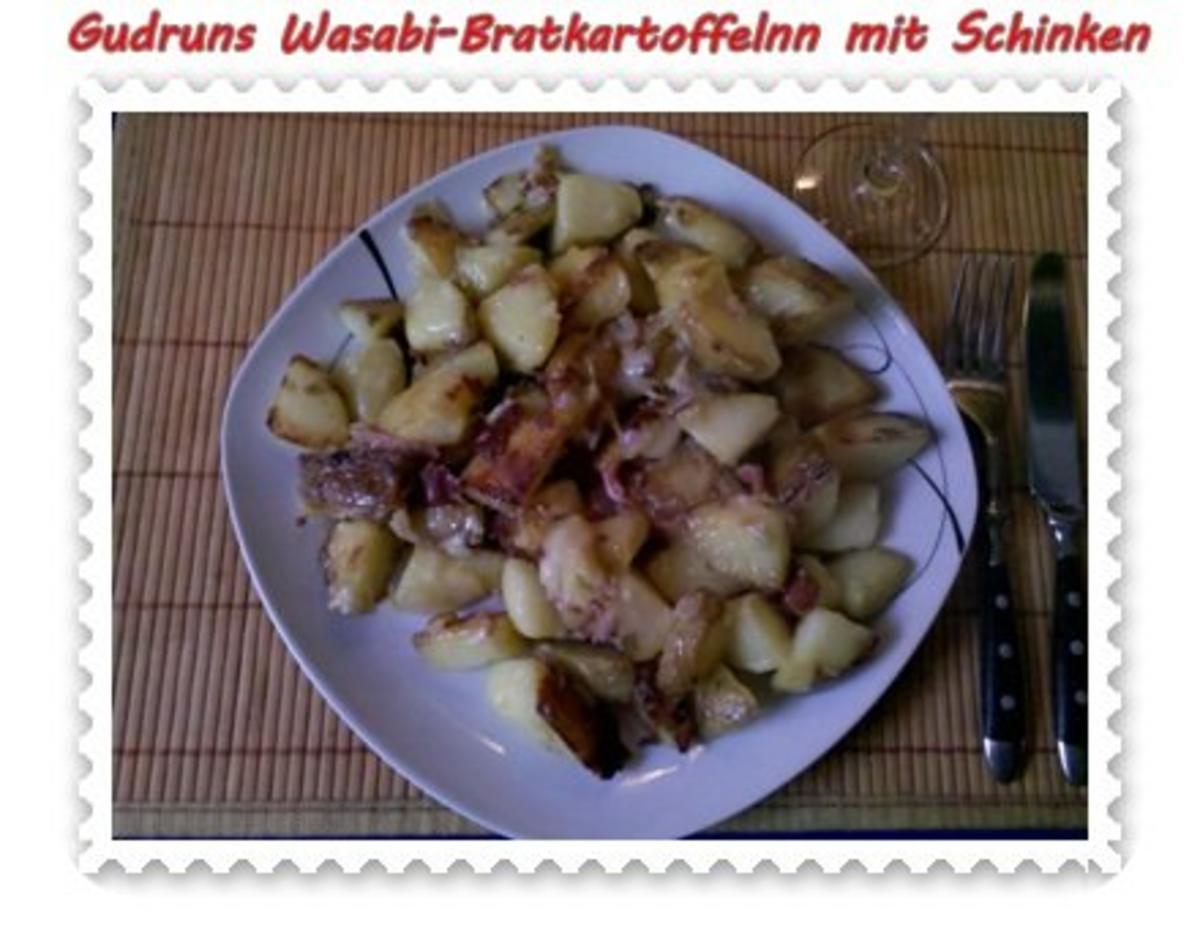 Kartoffeln: Wasabi-Bratkartoffeln mit Schinken und Bergkäse - Rezept - Bild Nr. 9