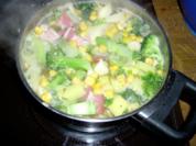 Wurzeleintopf mit Broccoli und Champignons - Rezept