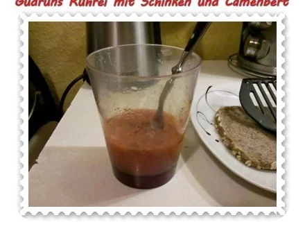 Eier: Rührei mit Schwarzwälder Schinken und Camenbert - Rezept - Bild Nr. 3