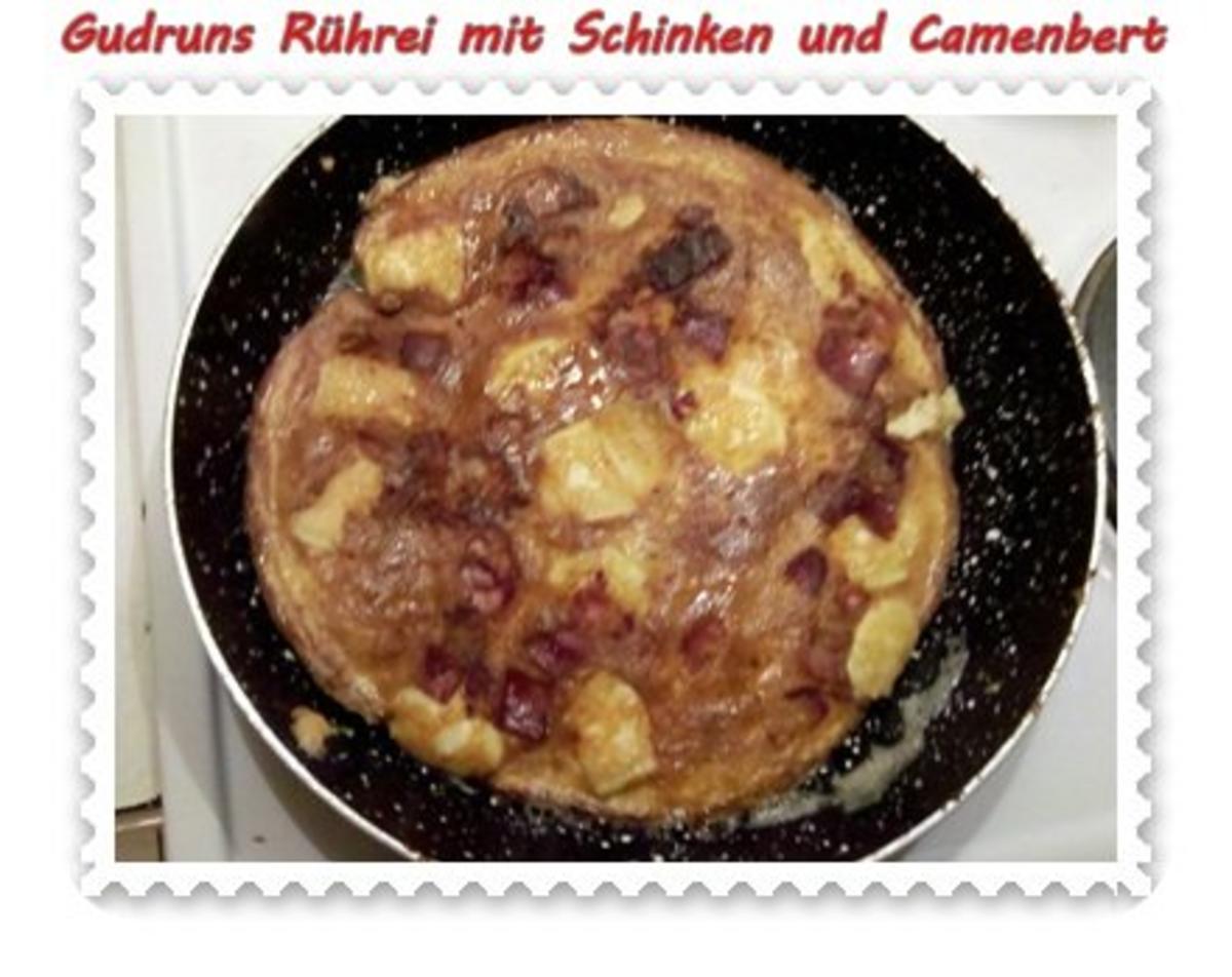 Eier: Rührei mit Schwarzwälder Schinken und Camenbert - Rezept - Bild Nr. 5