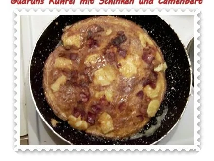Eier: Rührei mit Schwarzwälder Schinken und Camenbert - Rezept - Bild Nr. 5