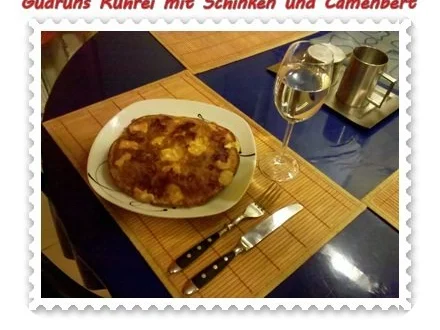 Eier: Rührei mit Schwarzwälder Schinken und Camenbert - Rezept - Bild Nr. 7
