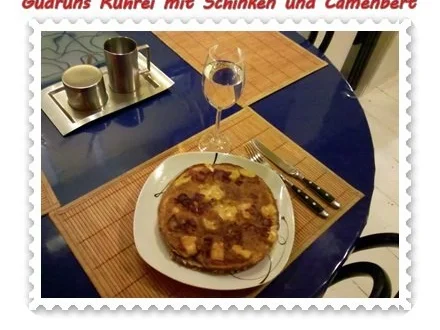Eier: Rührei mit Schwarzwälder Schinken und Camenbert - Rezept - Bild Nr. 8