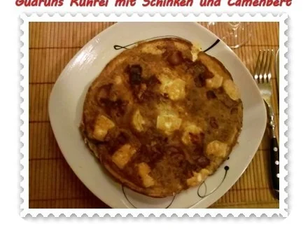 Eier: Rührei mit Schwarzwälder Schinken und Camenbert - Rezept - Bild Nr. 9