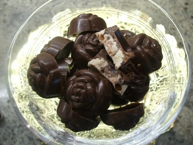 Rezept: Pralinen: Kokos-Röschen Pralinen: Kokos-Röschen - Rezept