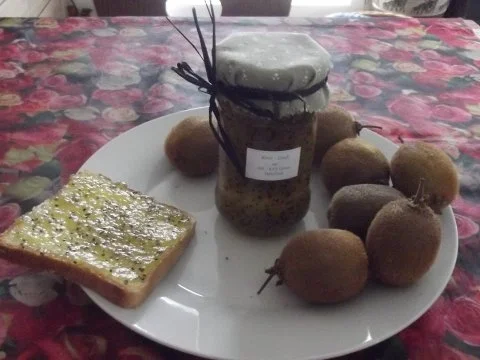Kiwi-Confiture - Rezept
