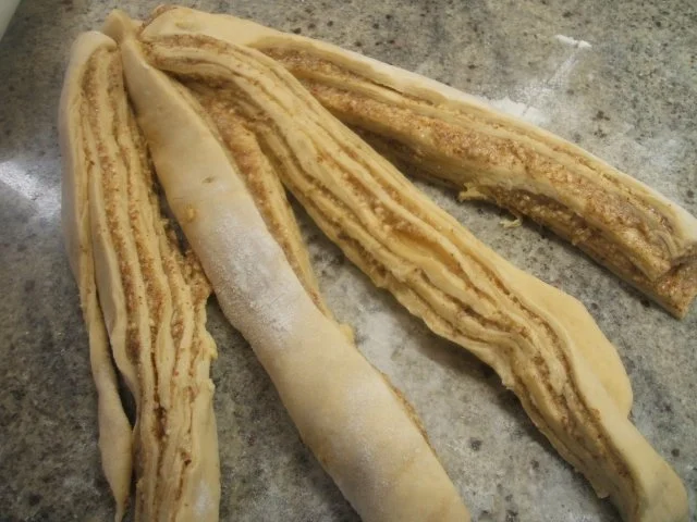 Backen: Marzipan-Hefezopf mit Mandelfüllung - Rezept - Bild Nr. 17