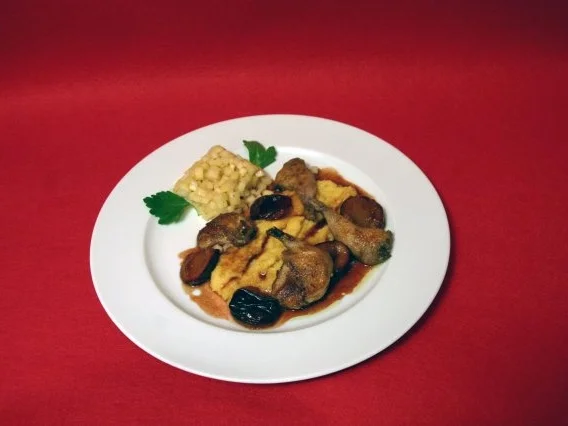 Wachteln auf Zitronengraspolenta - Rezept