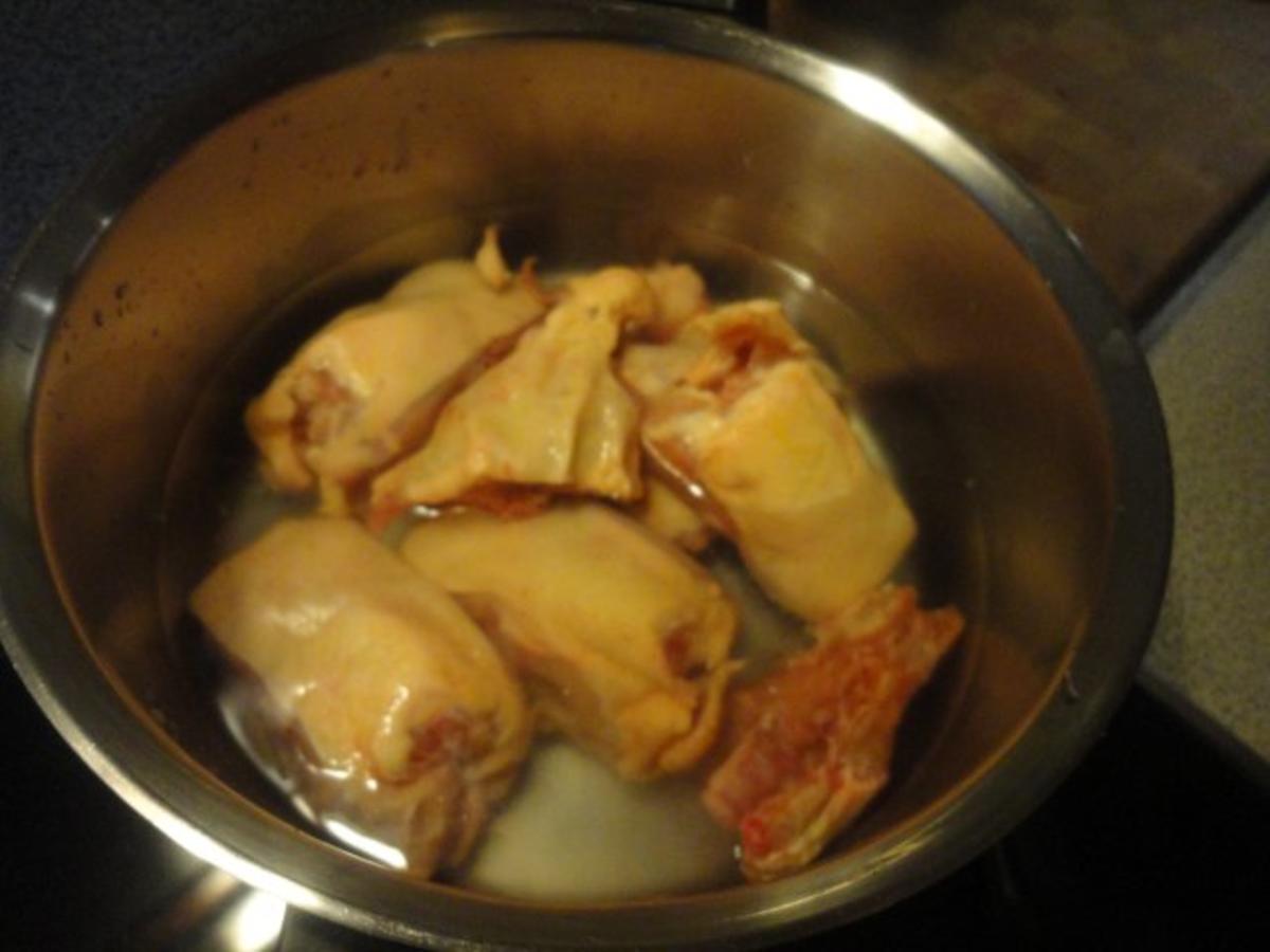 eingemachte Hühner Suppe mit Brösel Knödel - Rezept - Bild Nr. 2