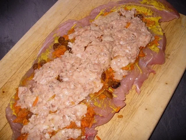 Putenbrust pikant und eingewickelt - Rezept - Bild Nr. 5