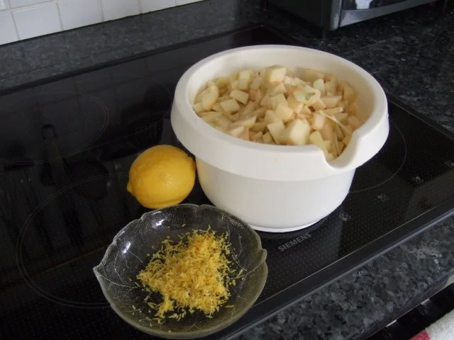 Rezept: Apfelmarmelade Bild Nr. 3 Apfelmarmelade - Rezept - Bild Nr. 3