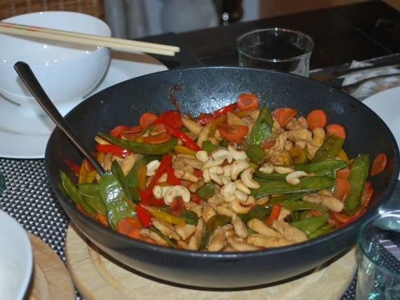 Rezept: China-Hähnchenpfanne Bild Nr. 2 China-Hähnchenpfanne - Rezept - Bild Nr. 2