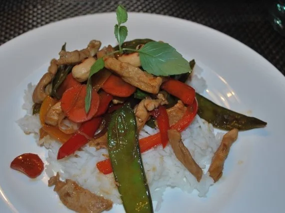 Rezept: China-Hähnchenpfanne Bild Nr. 5 China-Hähnchenpfanne - Rezept - Bild Nr. 5