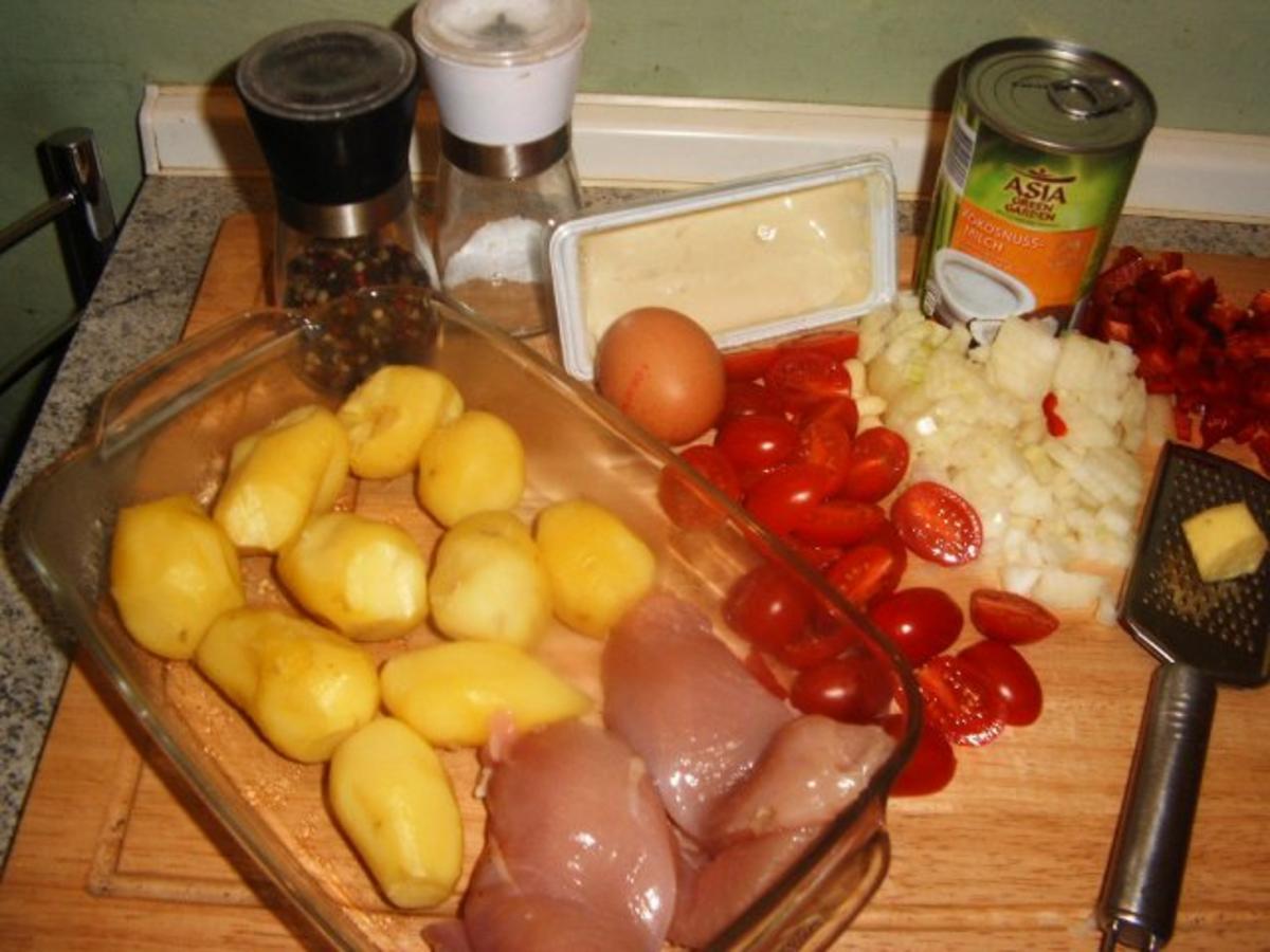 Hähnchen-Gemüse- Kartoffelauflauf - Rezept - Bild Nr. 2