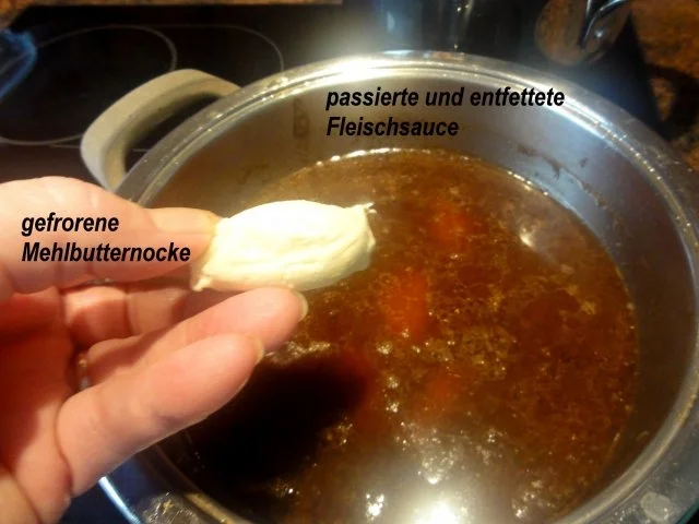 Rezept: Fleisch: SCHWEINSHAXE geschmort Bild Nr. 9 Fleisch: SCHWEINSHAXE geschmort - Rezept - Bild Nr. 9