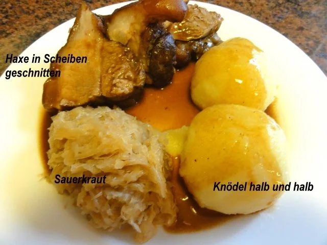 Rezept: Fleisch: SCHWEINSHAXE geschmort Bild Nr. 10 Fleisch: SCHWEINSHAXE geschmort - Rezept - Bild Nr. 10