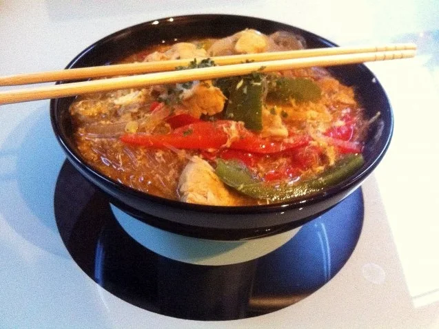 Glasnudelsuppe - Rezept