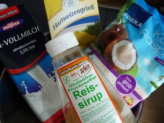 Dessert : Kokos - Milchgries - Rezept