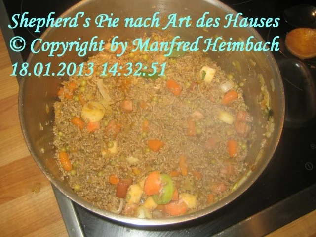 Pastete - Shepherd’s Pie nach Art des Hauses - Rezept - Bild Nr. 9
