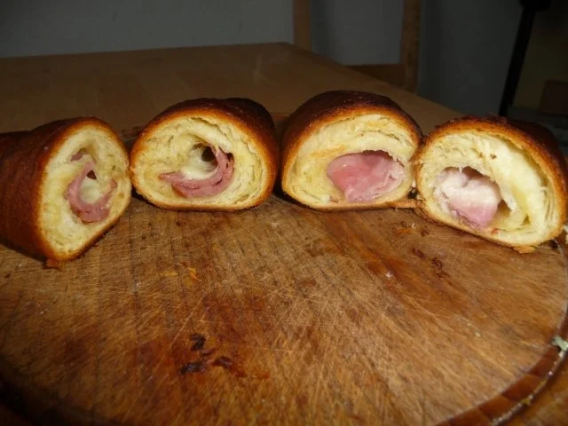 Rezept: Herzhafte Croissants Herzhafte Croissants - Rezept