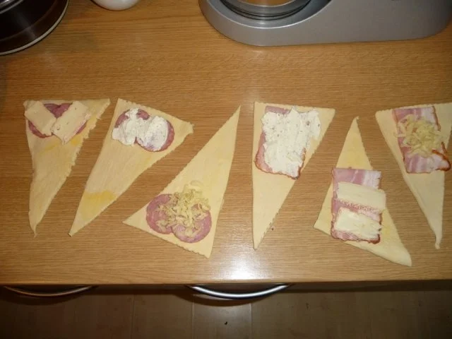 Rezept: Herzhafte Croissants Bild Nr. 6 Herzhafte Croissants - Rezept - Bild Nr. 6