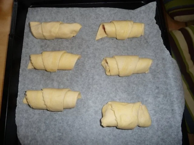 Rezept: Herzhafte Croissants Bild Nr. 7 Herzhafte Croissants - Rezept - Bild Nr. 7