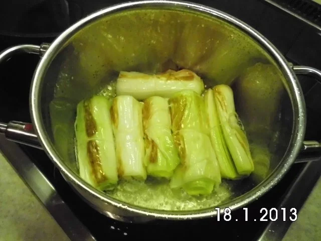 Lauchgemüse in Tomatensauce - Rezept - Bild Nr. 3