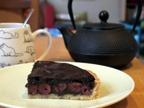 Schokoladen-Kirsch-Tarte - Rezept - Bild Nr. 13