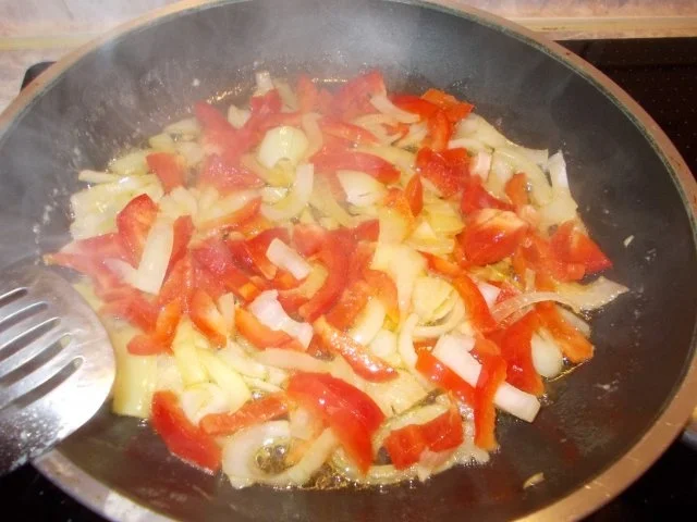 PFEFFERLACHS mit GEMÜSESPÄTZLE - Rezept - Bild Nr. 3