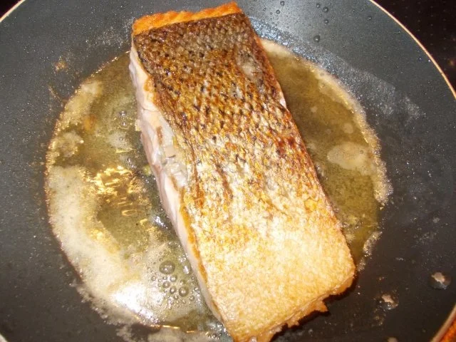 PFEFFERLACHS mit GEMÜSESPÄTZLE - Rezept - Bild Nr. 5