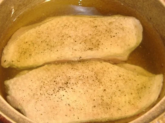 Confierte Gänsebrust mit Rotweinjus - Rezept - Bild Nr. 2