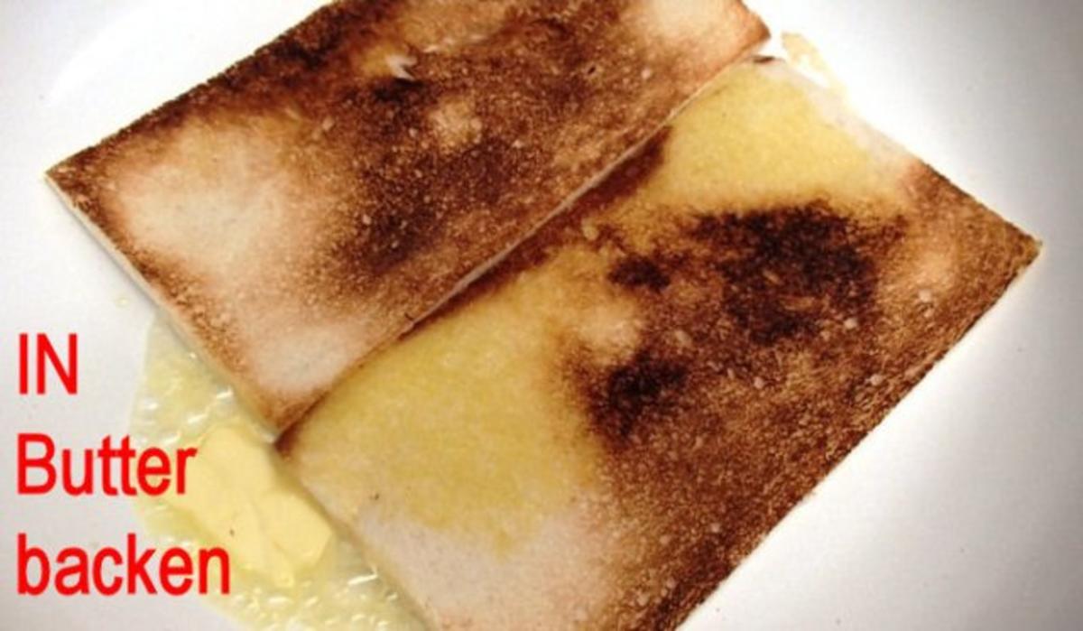Champignon-Schinken-Toast à l`Armagnac - Rezept - Bild Nr. 3