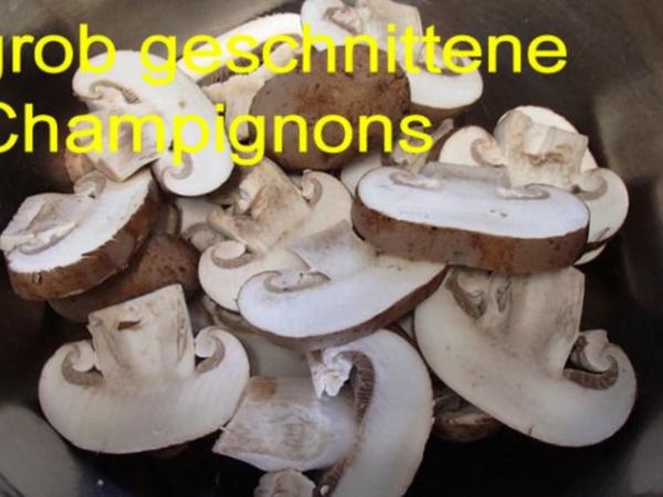 Champignon Schinken Toast à l`Armagnac - einfach - von marcos