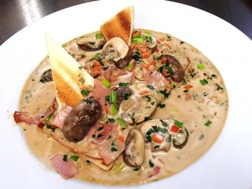 Champignon-Schinken-Toast à l`Armagnac - Rezept - Bild Nr. 11