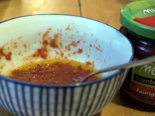 Spaghetti mit Knoblauchsauce und scharfen Garnelen - Rezept - Bild Nr. 4